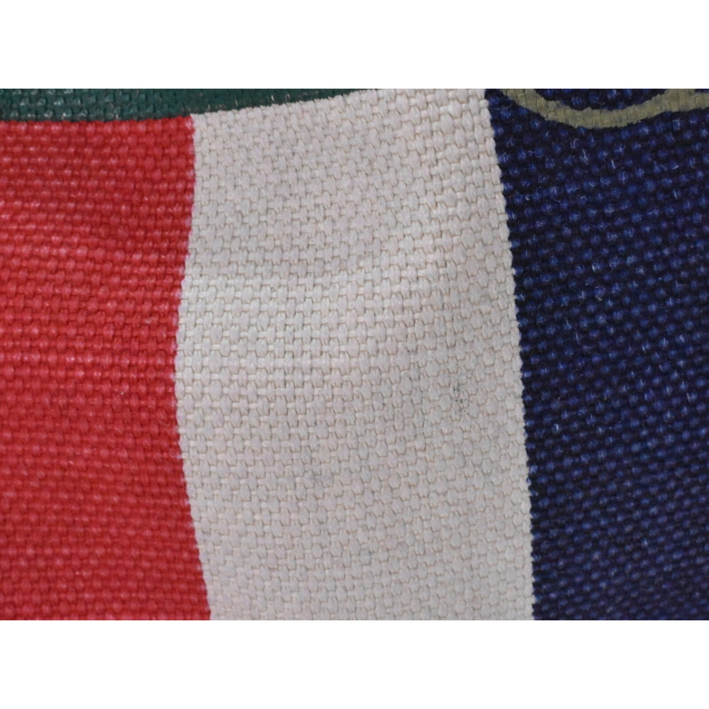 Gucci Drawstring Backpack Canvas Striped Blue Red… - image 7